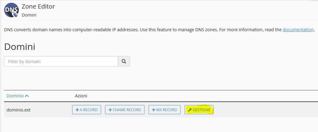 Come modificare i record DNS per GMail/GSuite