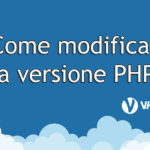 Come modificare la versione PHP