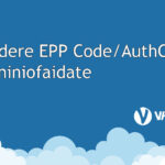 Richiedere EPP Code/AuthCode su Dominiofaidate