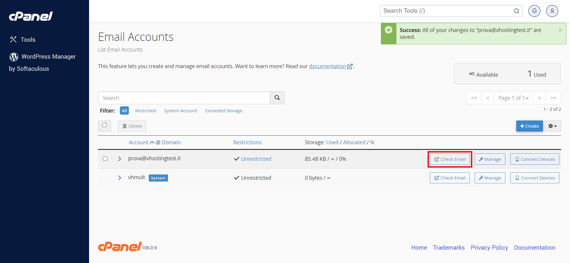 Hosting WordPress Multidominio