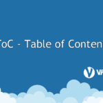 ToC - Table of contents